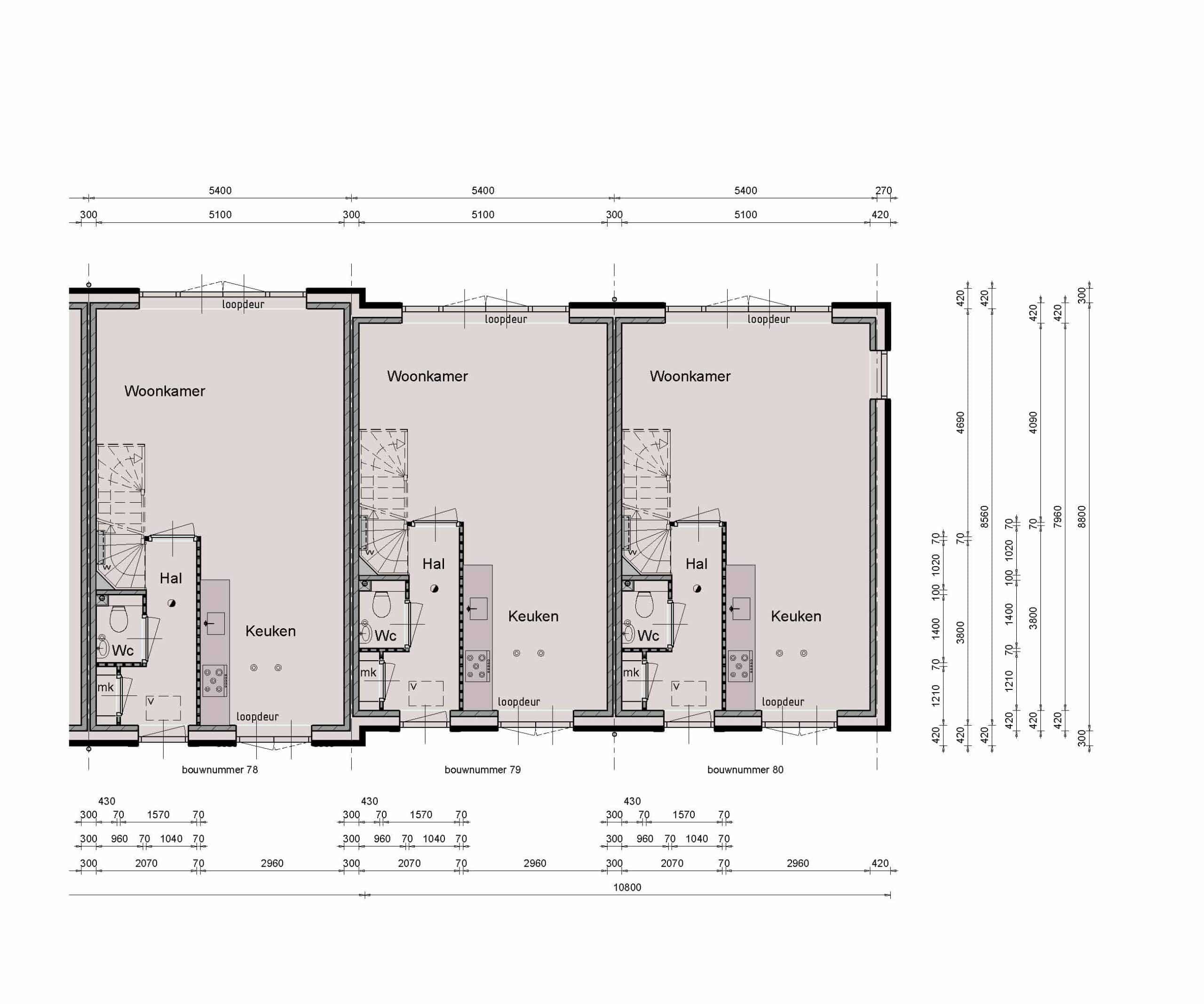 Zwaag Rozenbuurt rijwoningen 75-80 Hof input_10